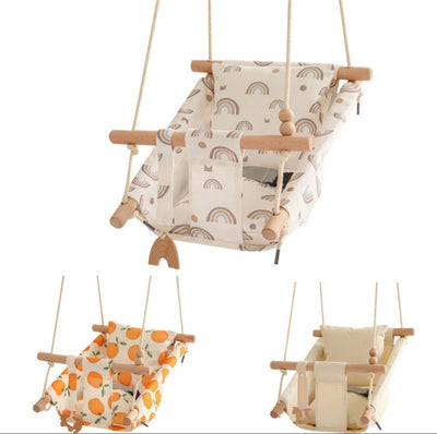 Canvas Baby Swing