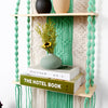Beautiful Nordic Wall Hanging Tapestry Double Shelf