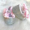 Newborn Baby Girl Rhinestone Princess Shoes