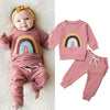 Rainbow Sweatsuit Outfit