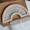 Handmade Rainbow Felt Message Board