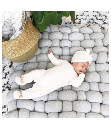 Hand-Woven Baby Playmat