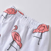 Cute Girls Flamingo Outfit