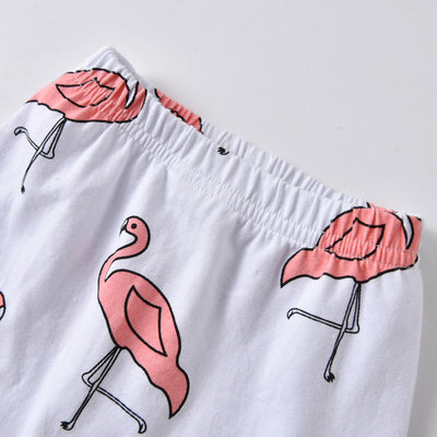 Cute Girls Flamingo Outfit